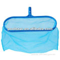Economic Swimming Pool Plastic Leaf Rake, Deep Bag rake leaf skimmer with plastic handle P1201